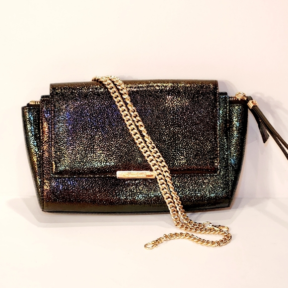 henri bendel Handbags - Henri bendel petrol oil slick shoulder bag clutch